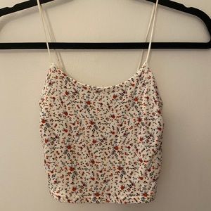 Floral crop top